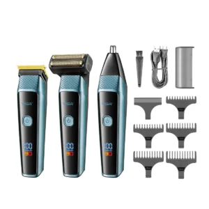 VGR V-366 Grooming Kit – Foil Shaver, Nose & Beard Trimmer