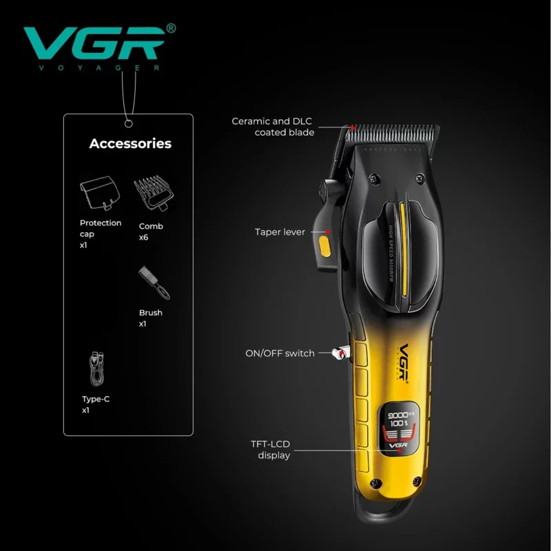 9000RPM rotary motor clipper